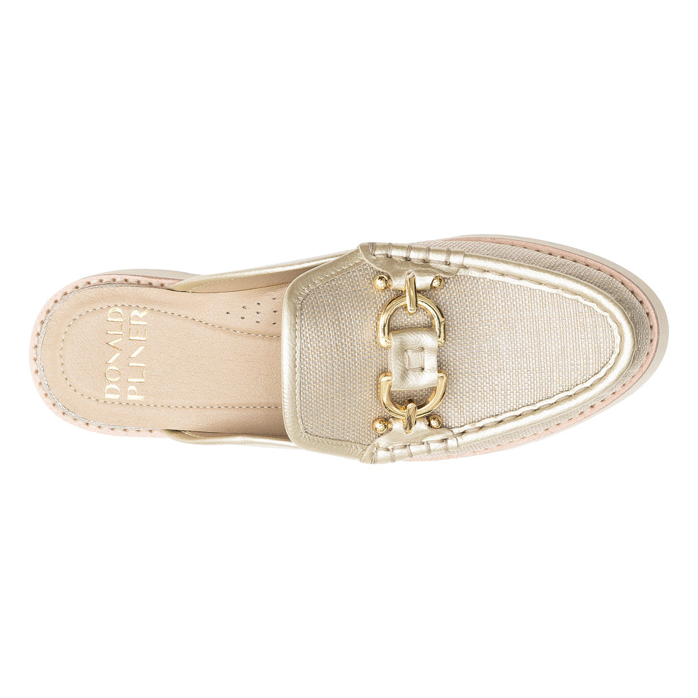 ELTA - Platino Raffia | Donald Pliner Casual