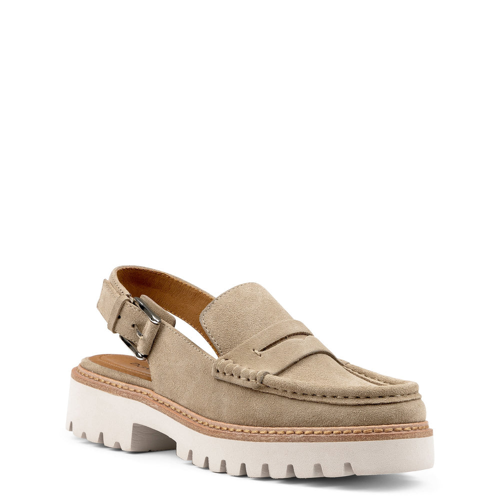 HALIE - Taupe Suede | Donald Pliner Casual