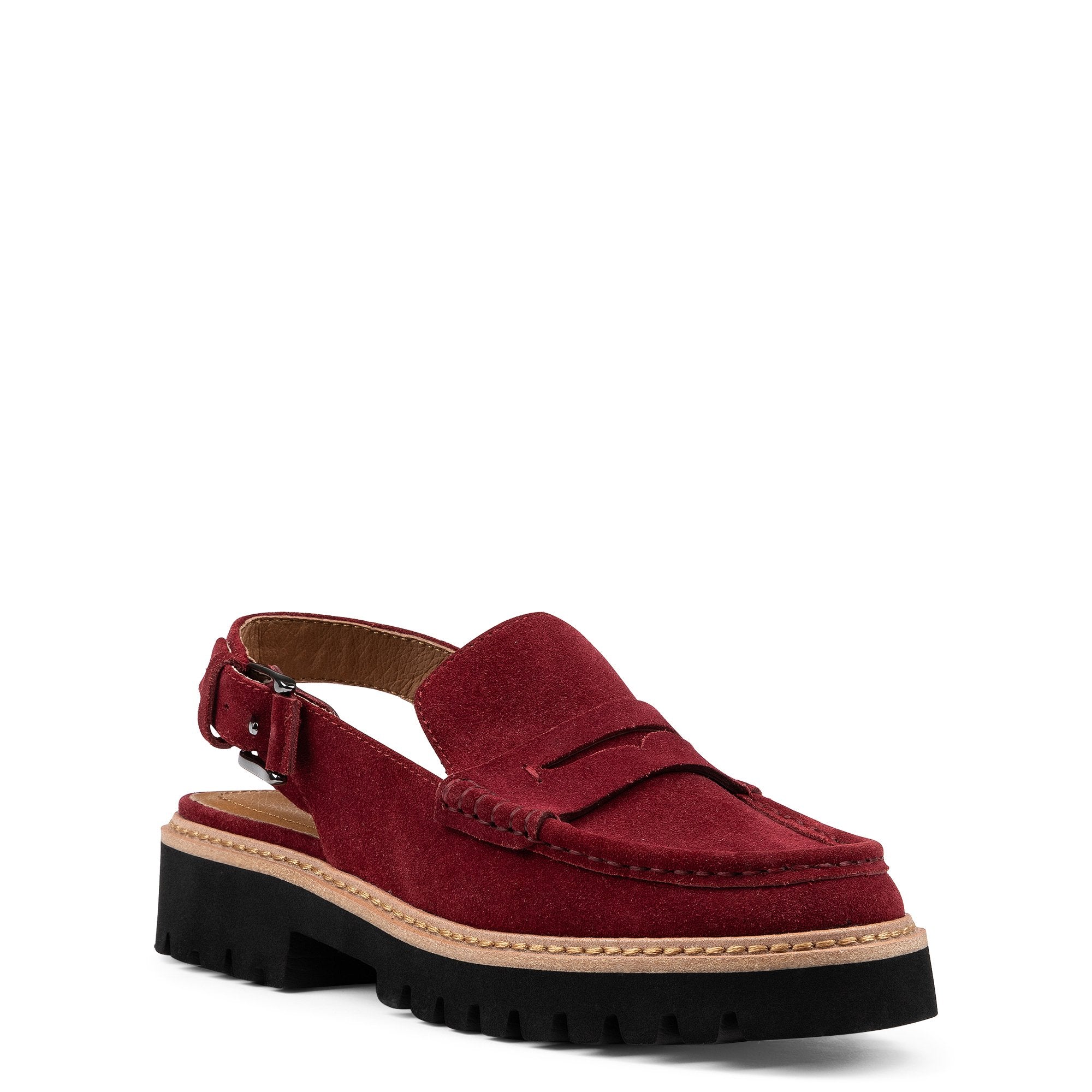 HALIE - Cranberry | Donald Pliner Casual