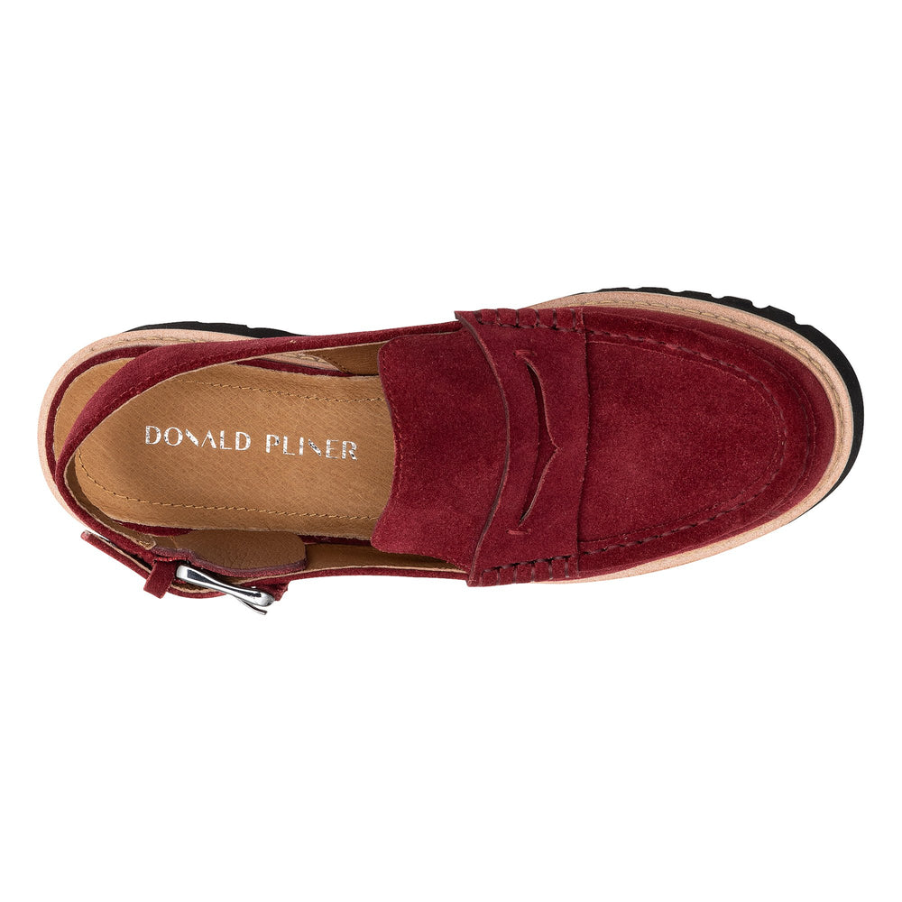 HALIE - Cranberry | Donald Pliner Casual