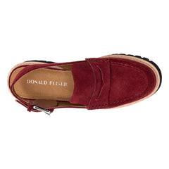 HALIE - Cranberry | Donald Pliner Casual