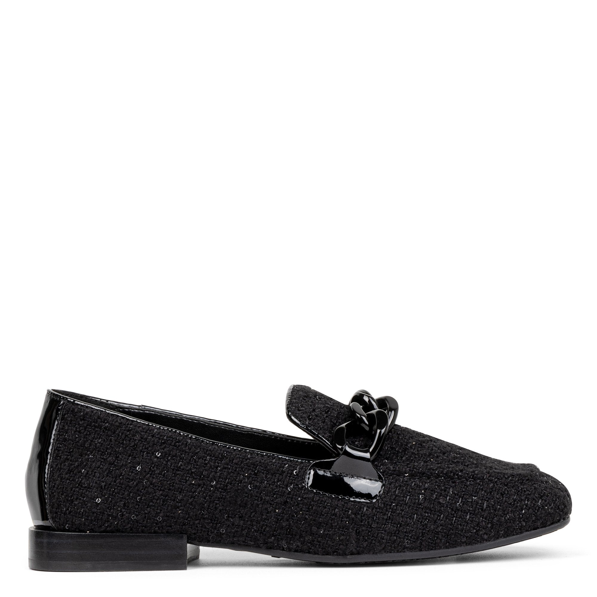 BETHANY - Black Bouclé | Donald Pliner Casual