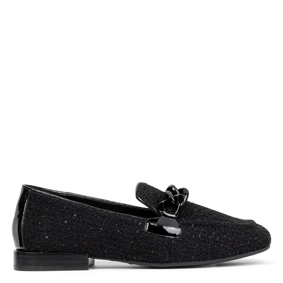 BETHANY - Black Bouclé | Donald Pliner Casual