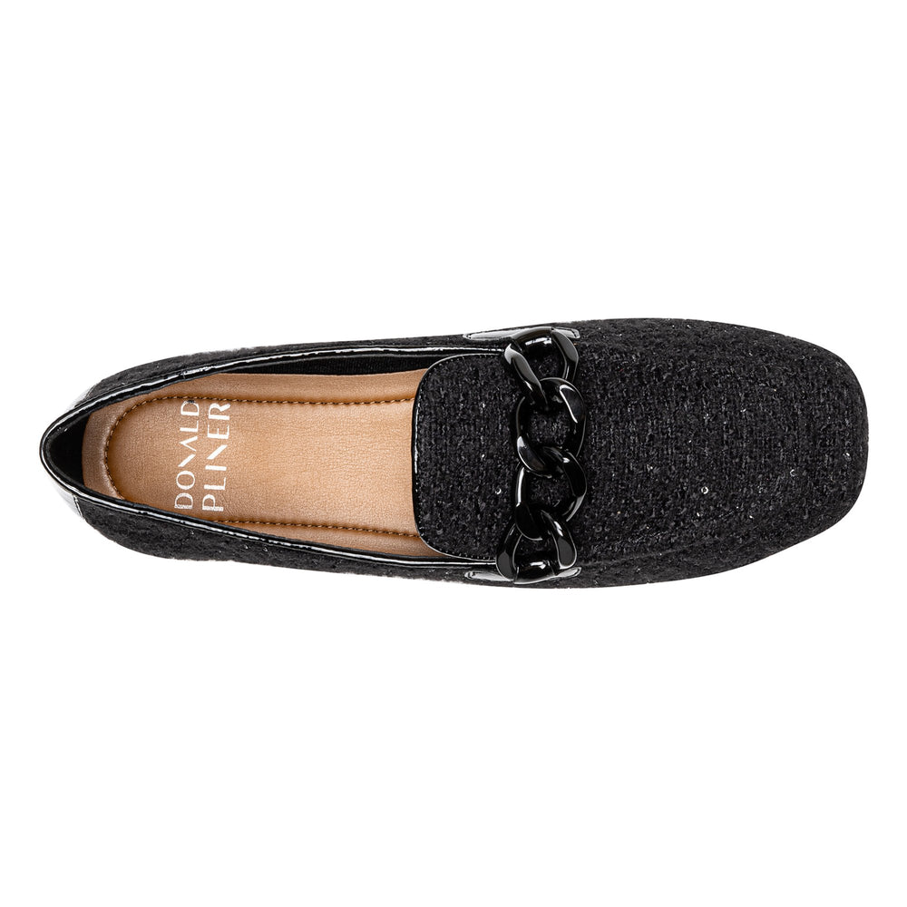 BETHANY - Black Bouclé | Donald Pliner Casual