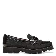 LOAFER W LUG - Black | Donald Pliner Casual