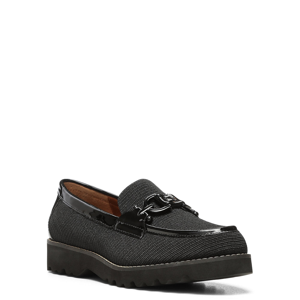 LOAFER W LUG - Black | Donald Pliner Casual