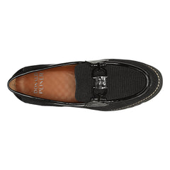 LOAFER W LUG - Black | Donald Pliner Casual