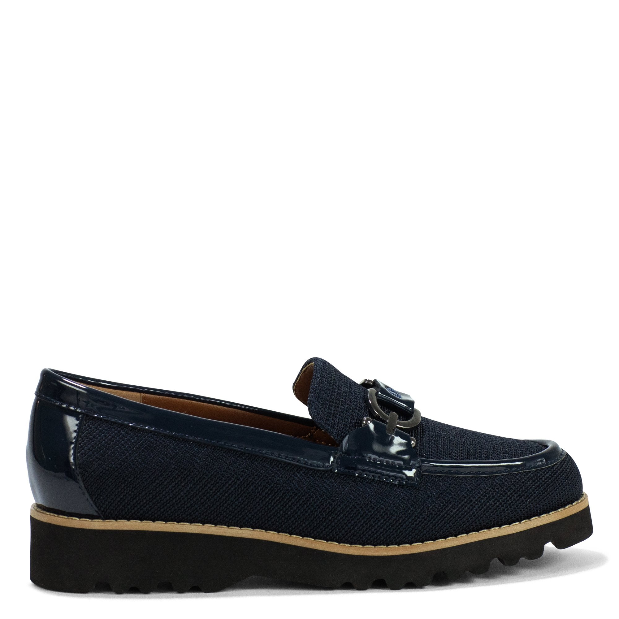 LOAFER W LUG - Navy | Donald Pliner Casual