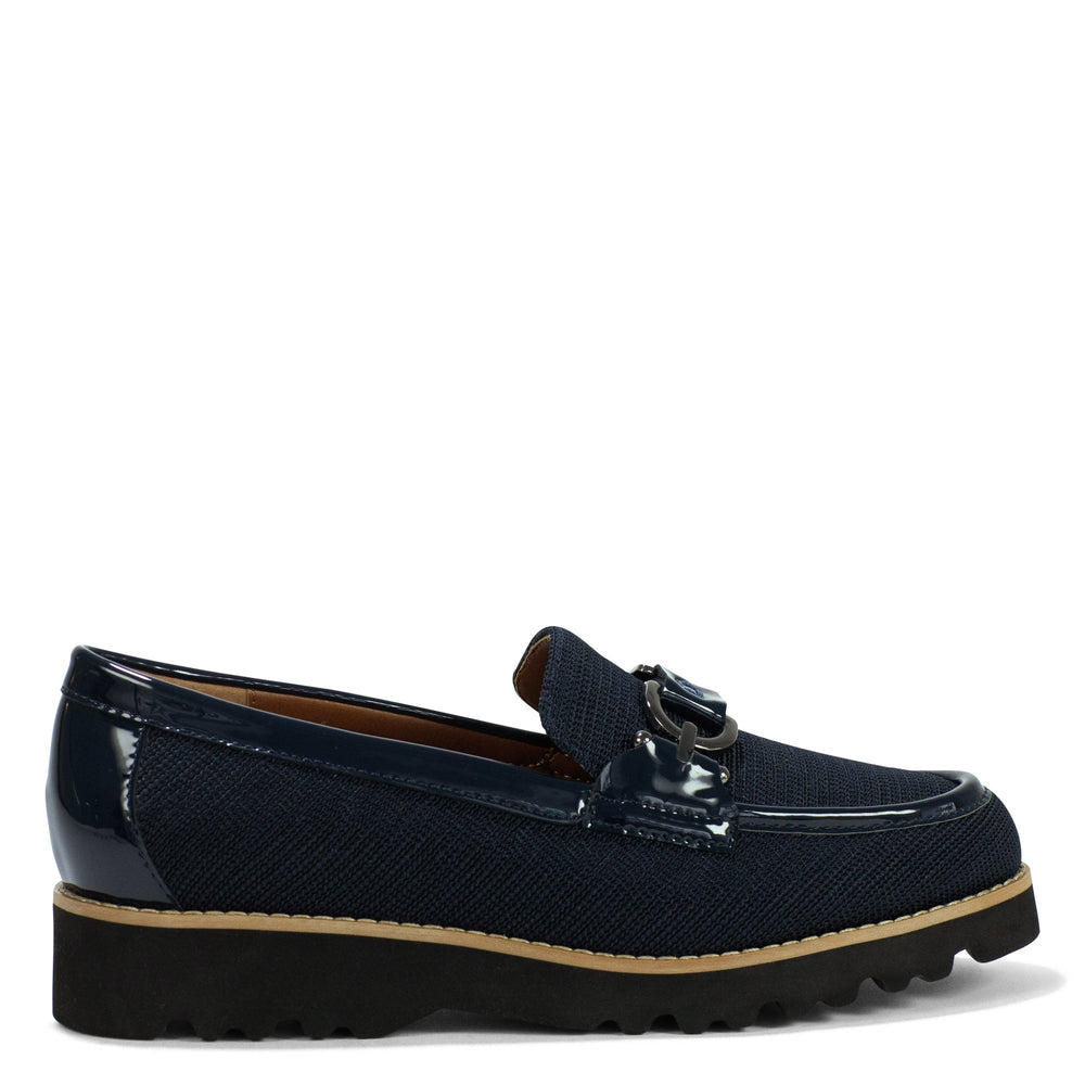 LOAFER W LUG - Navy | Donald Pliner Casual