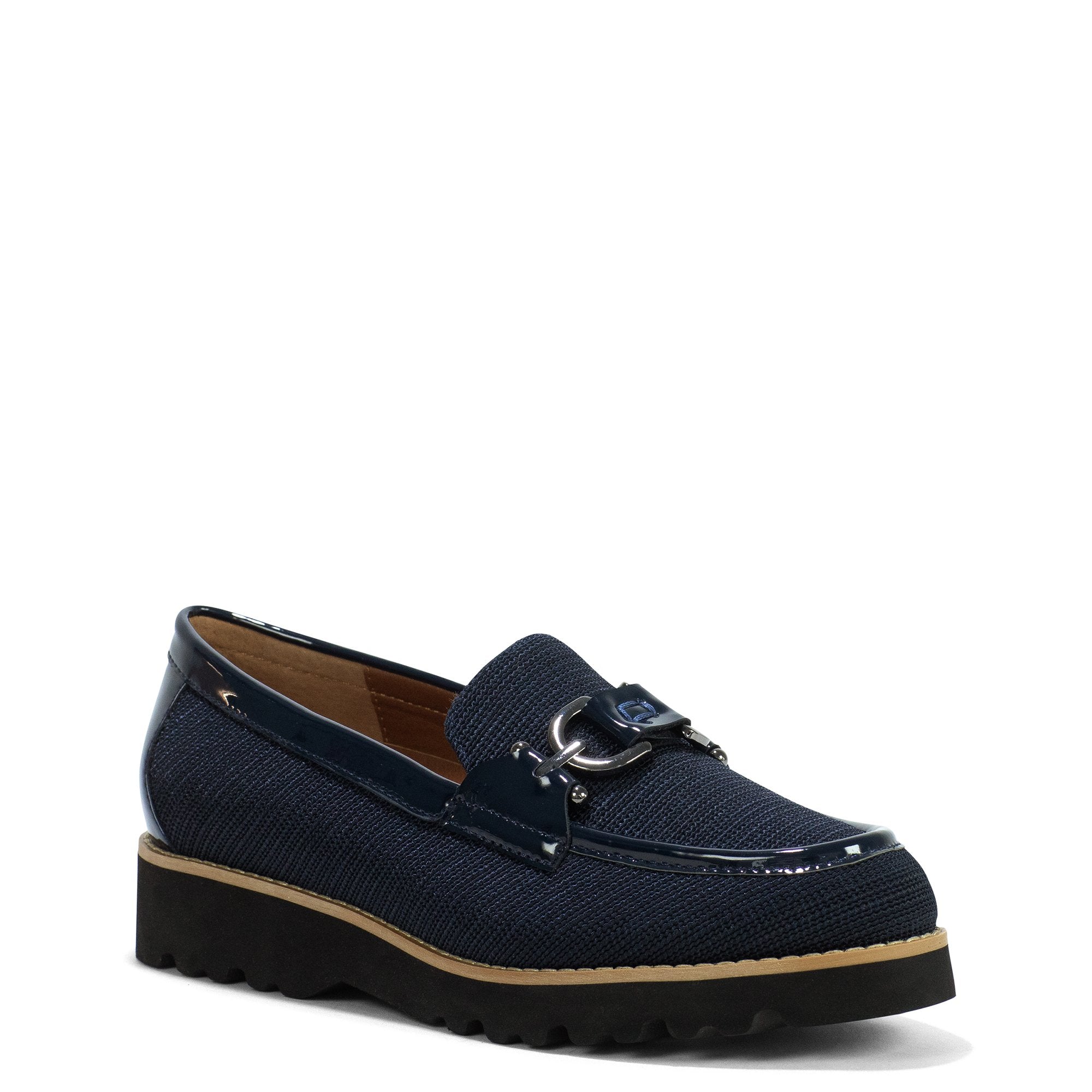 LOAFER W LUG - Navy | Donald Pliner Casual