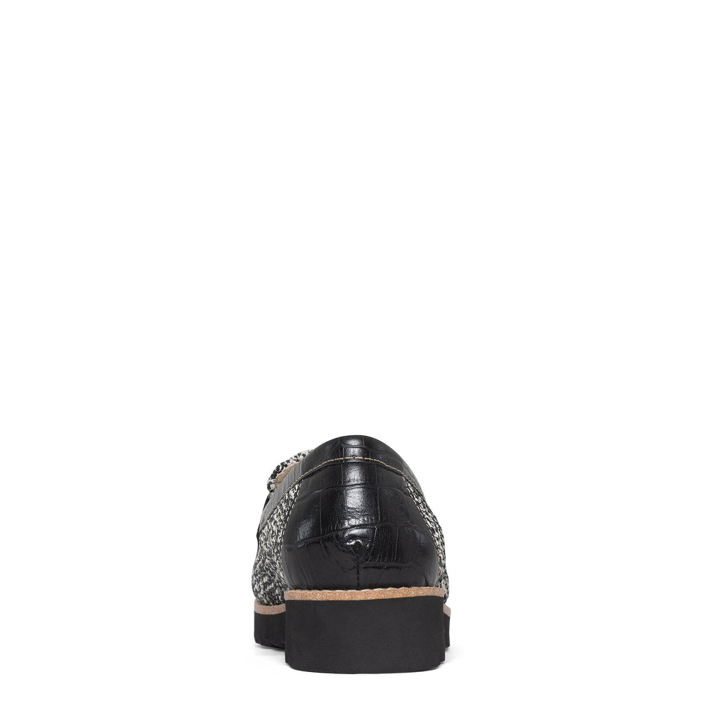 CLIO - Black White Raffia | Donald Pliner Casual