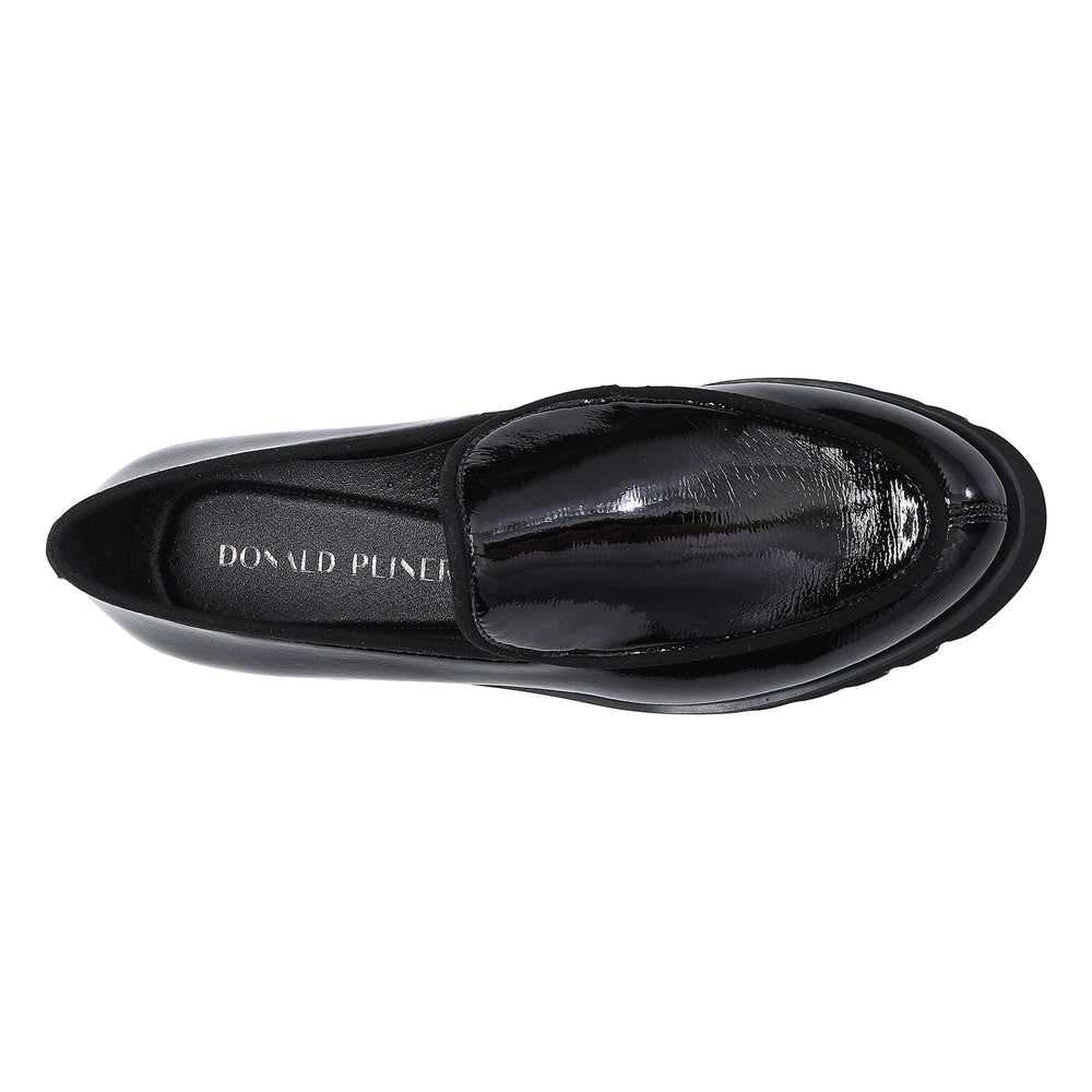 ECLIPSE - Black Patent | Donald Pliner Casual