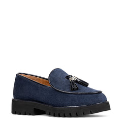 ECLIPSE - Navy Suede | Donald Pliner Casual