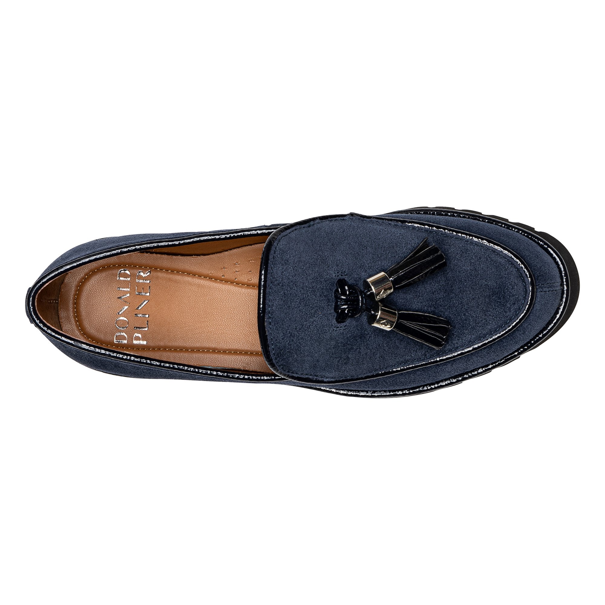 ECLIPSE - Navy Suede | Donald Pliner Casual