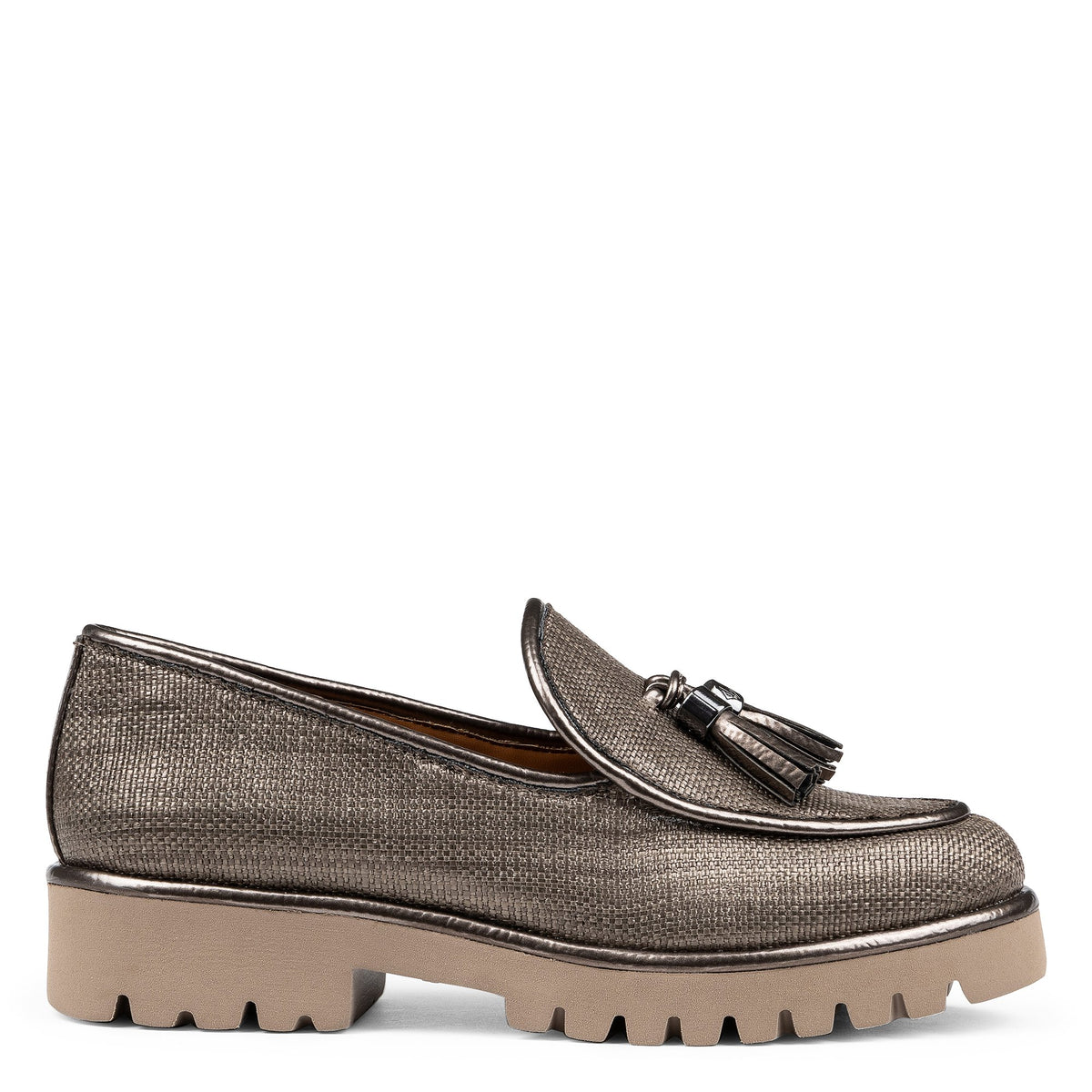 ECLIPSE - Pewter Raffia | Donald Pliner Casual