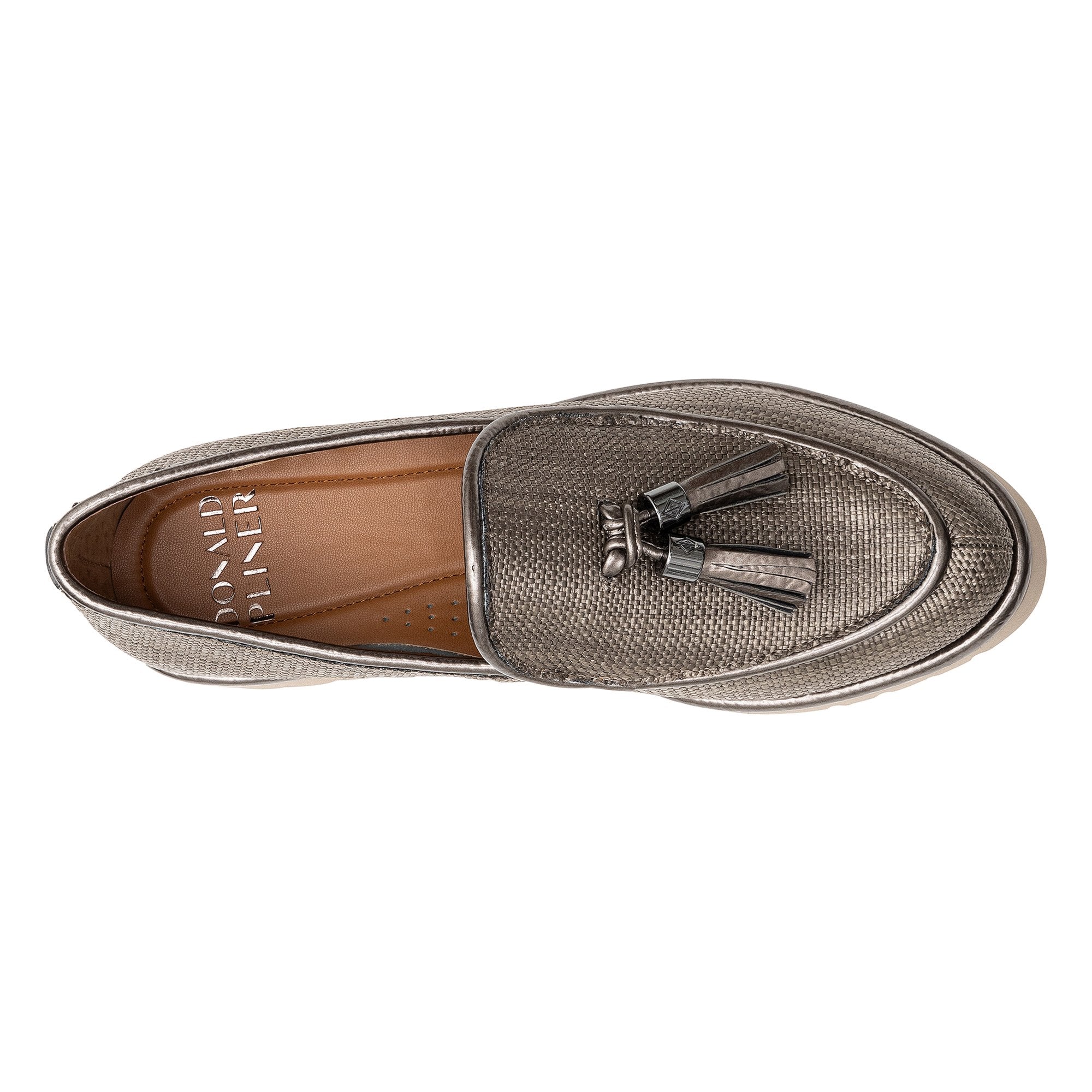 ECLIPSE - Pewter Raffia | Donald Pliner Casual