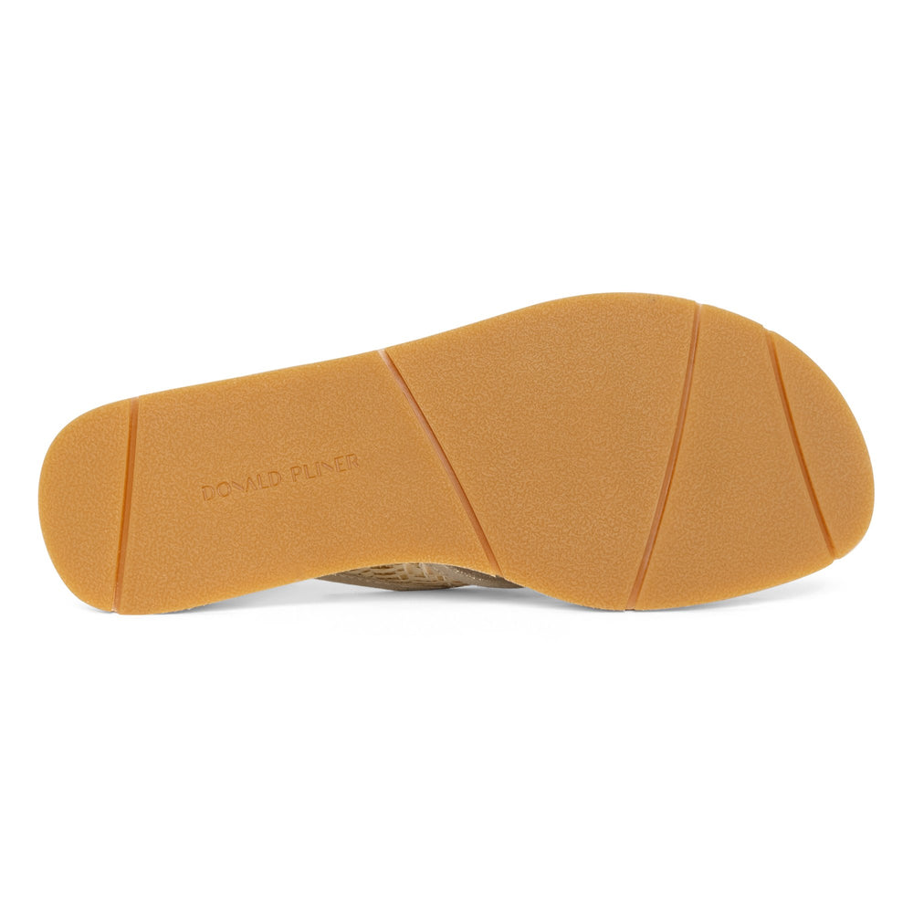 KLARICE - Platino Raffia | Donald Pliner Casual