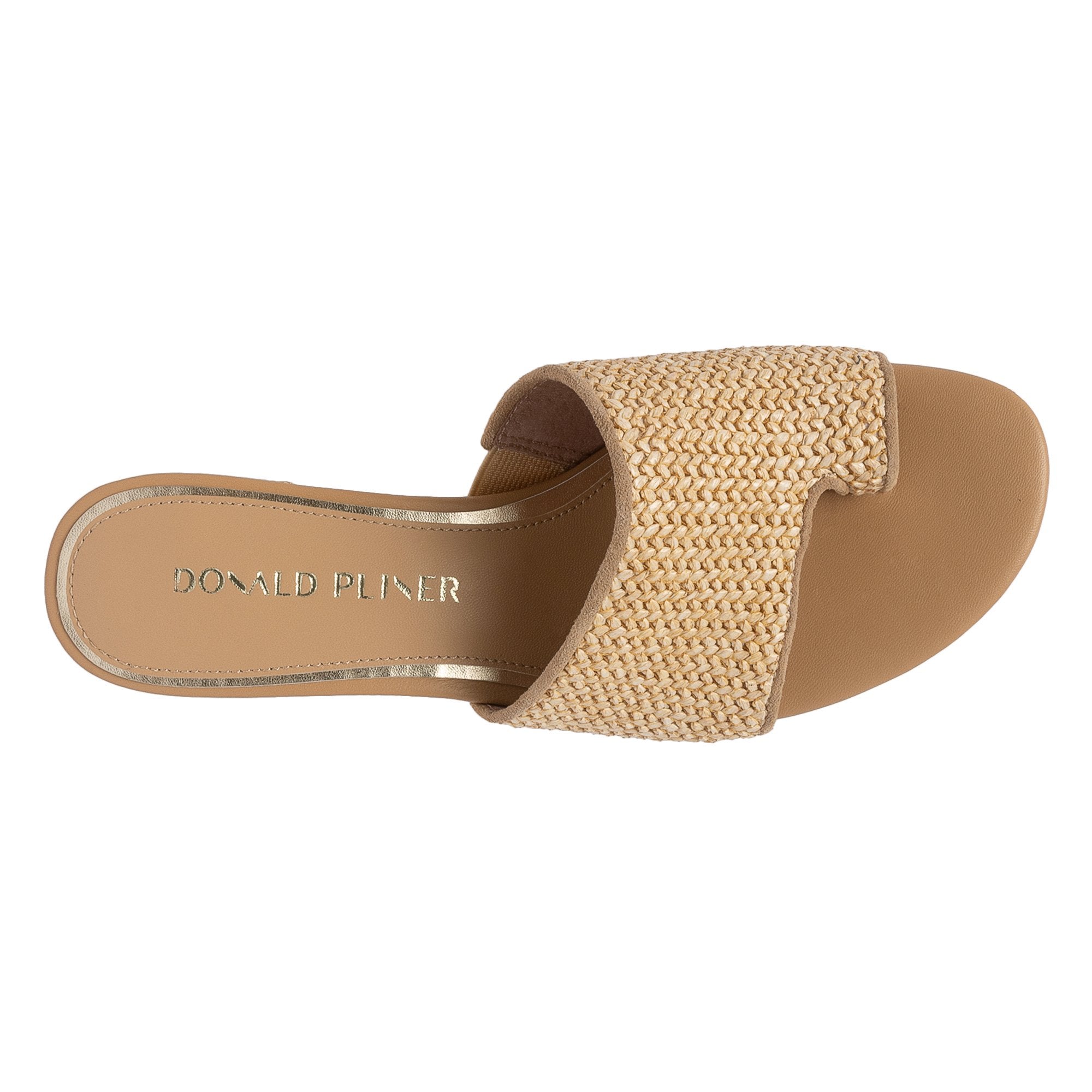 MELROS - Camel Raffia | Donald Pliner Casual
