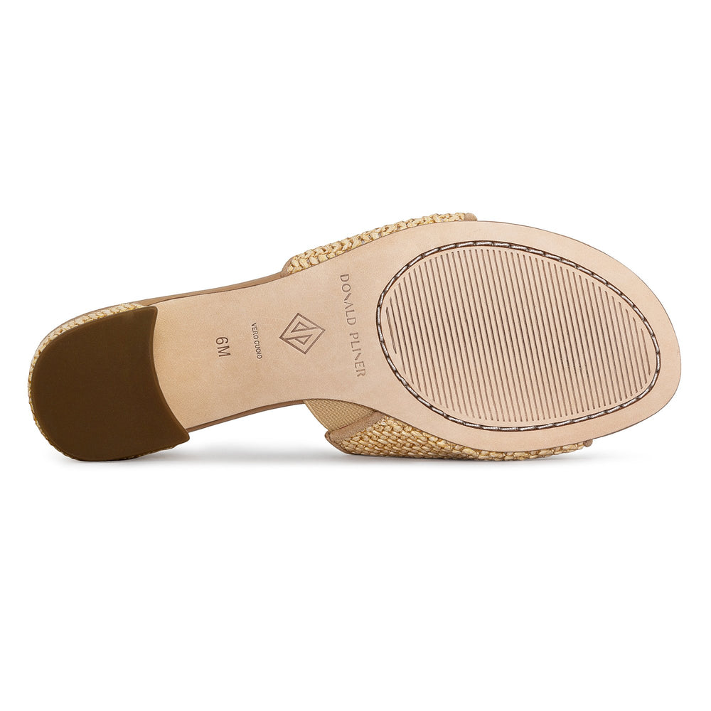 MELROS - Camel Raffia | Donald Pliner Casual