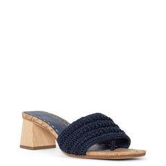 NAYLA - Navy | Donald Pliner Casual