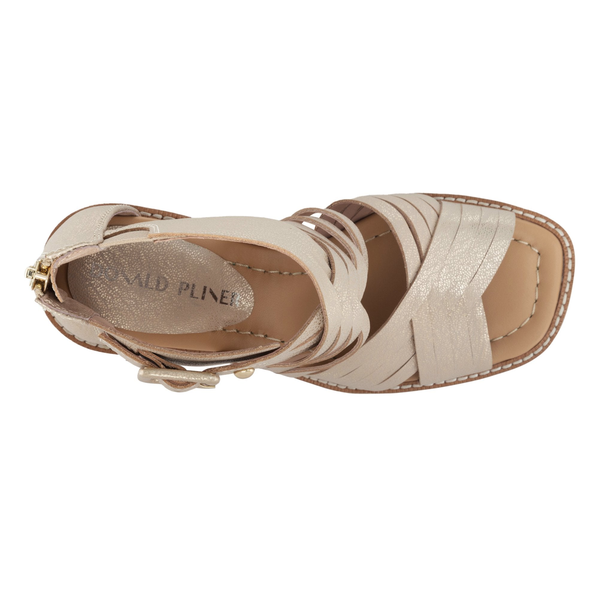 JUNNAH - Pale Gold | Donald Pliner Casual