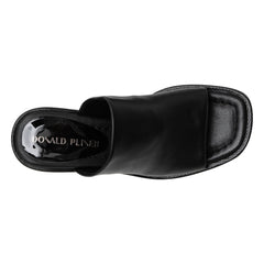 JAYLYN - Black Leather | Donald Pliner Casual