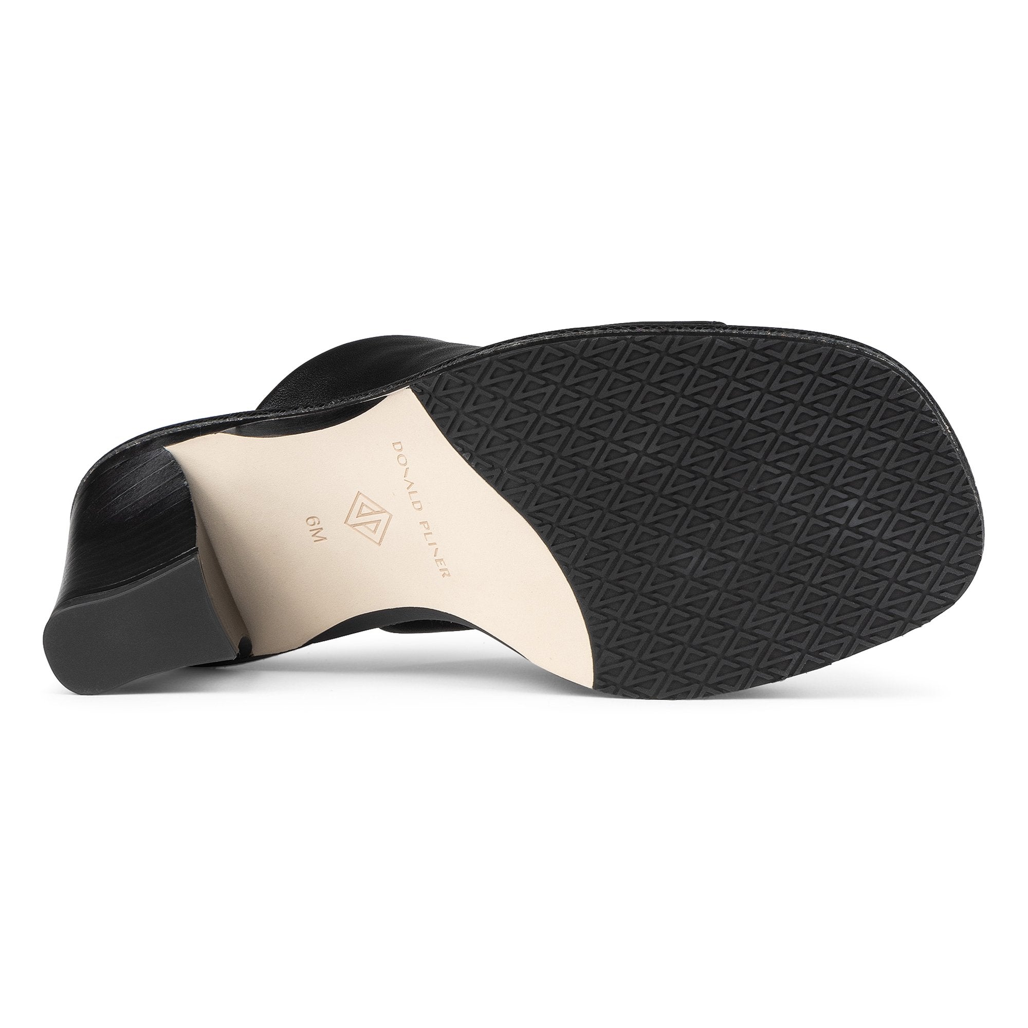 JAYLYN - Black Leather | Donald Pliner Casual