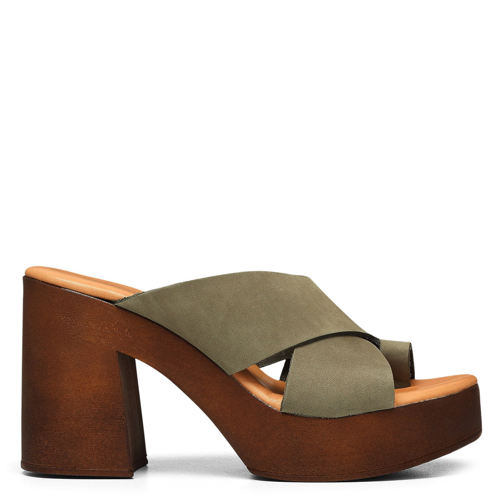 YELENA - Olive | Donald Pliner Casual