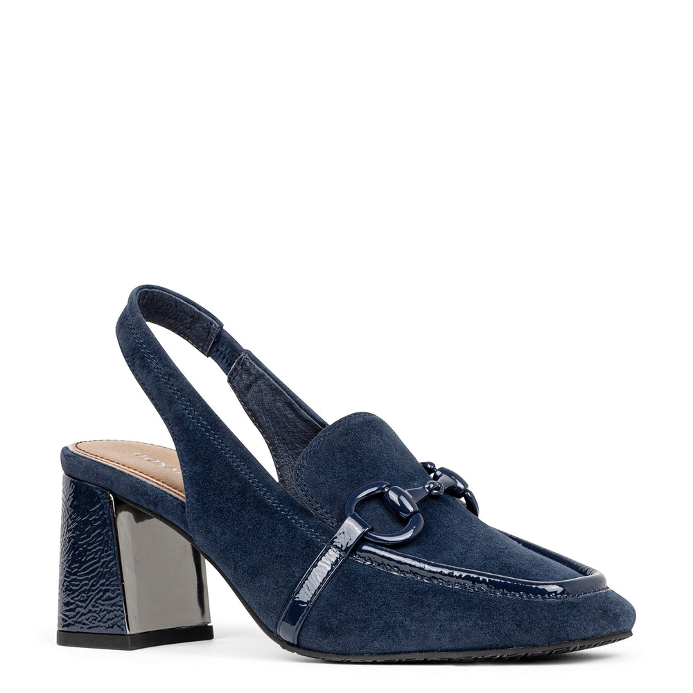 WALLA - Navy | Donald Pliner Casual