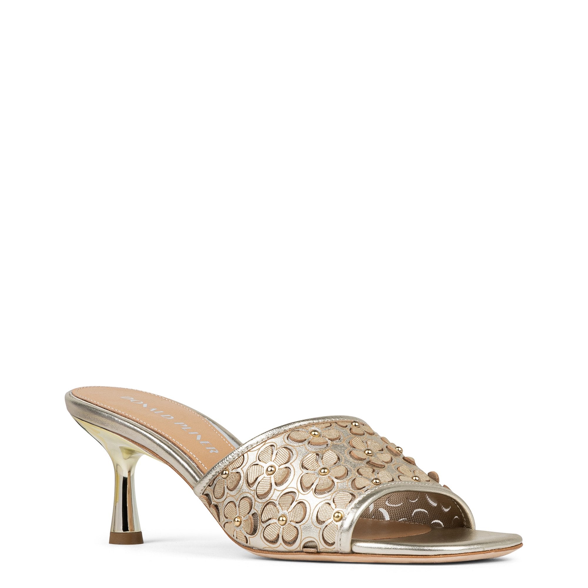 RIKKI - Platino Floral | Donald Pliner Dress
