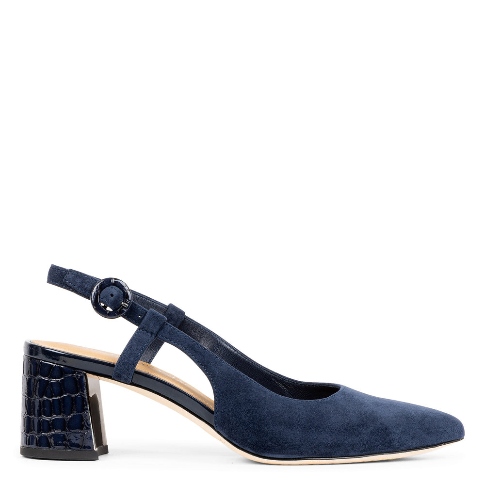 SONG - Navy Suede | Donald Pliner Dress