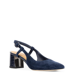 SONG - Navy Suede | Donald Pliner Dress