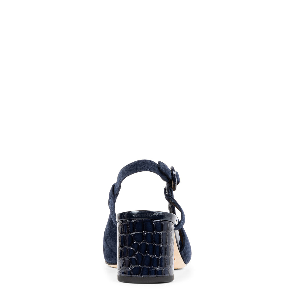 SONG - Navy Suede | Donald Pliner Dress