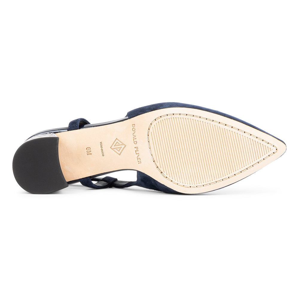 SONG - Navy Suede | Donald Pliner Dress