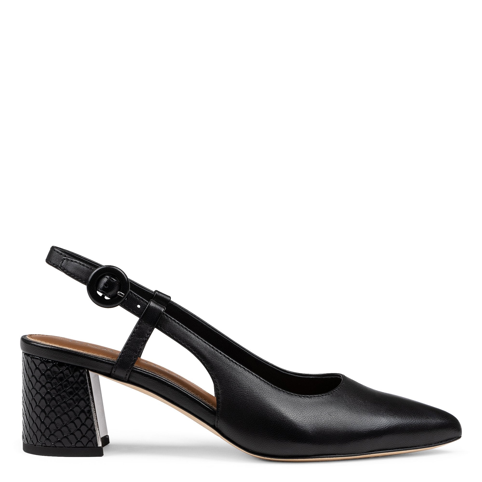 SONG - Black Leather | Donald Pliner Dress