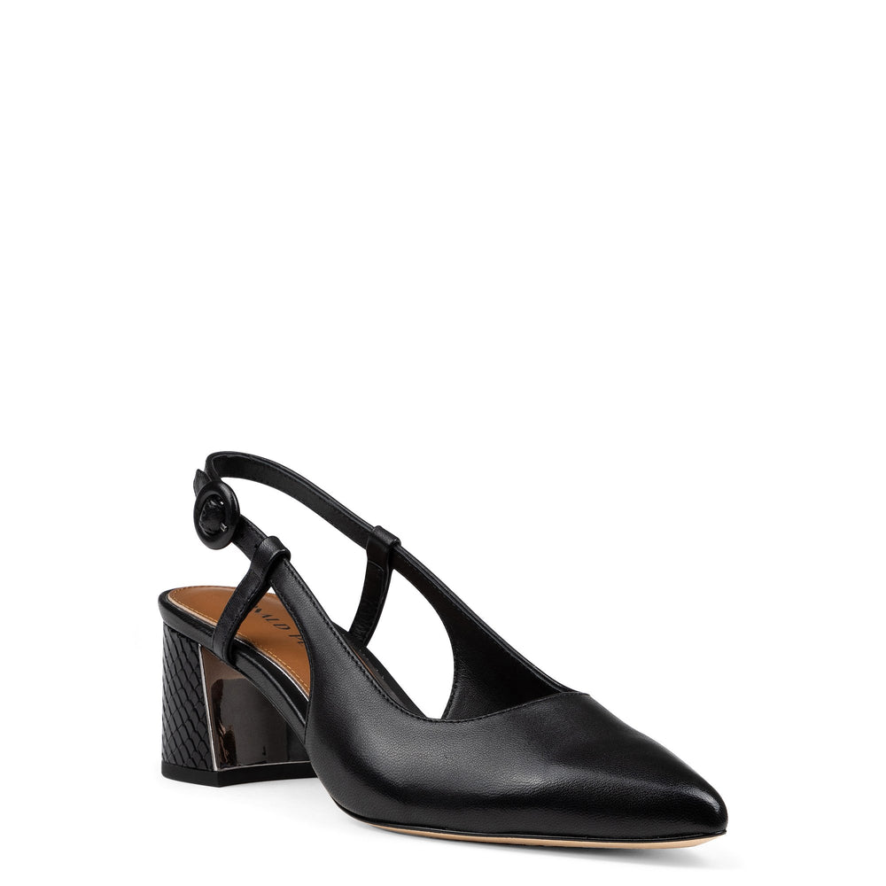 SONG - Black Leather | Donald Pliner Dress