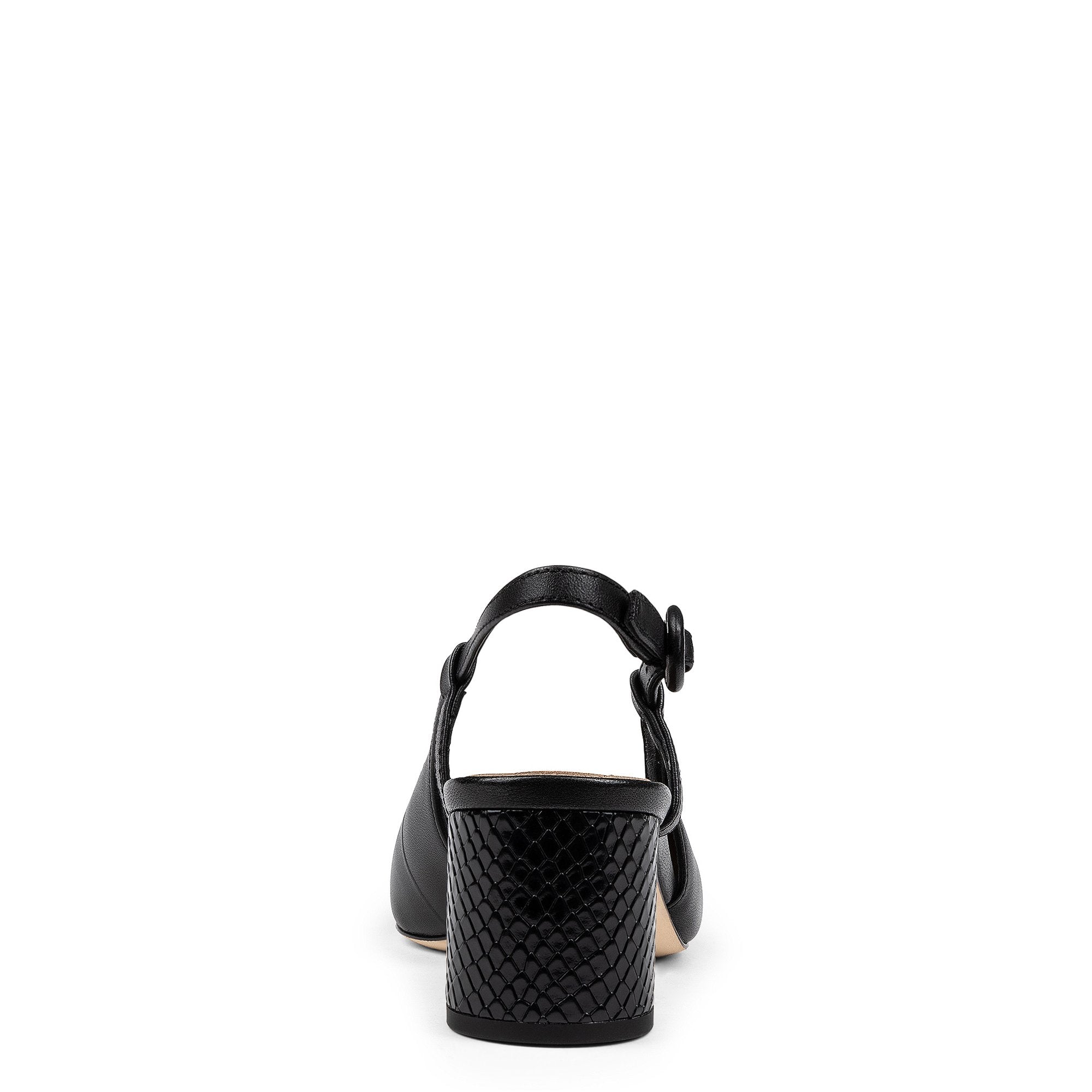 SONG - Black Leather | Donald Pliner Dress