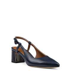 SONG - Navy Leather | Donald Pliner Dress