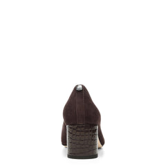 SUZETTE - Dark Brown Suede | Donald Pliner Dress