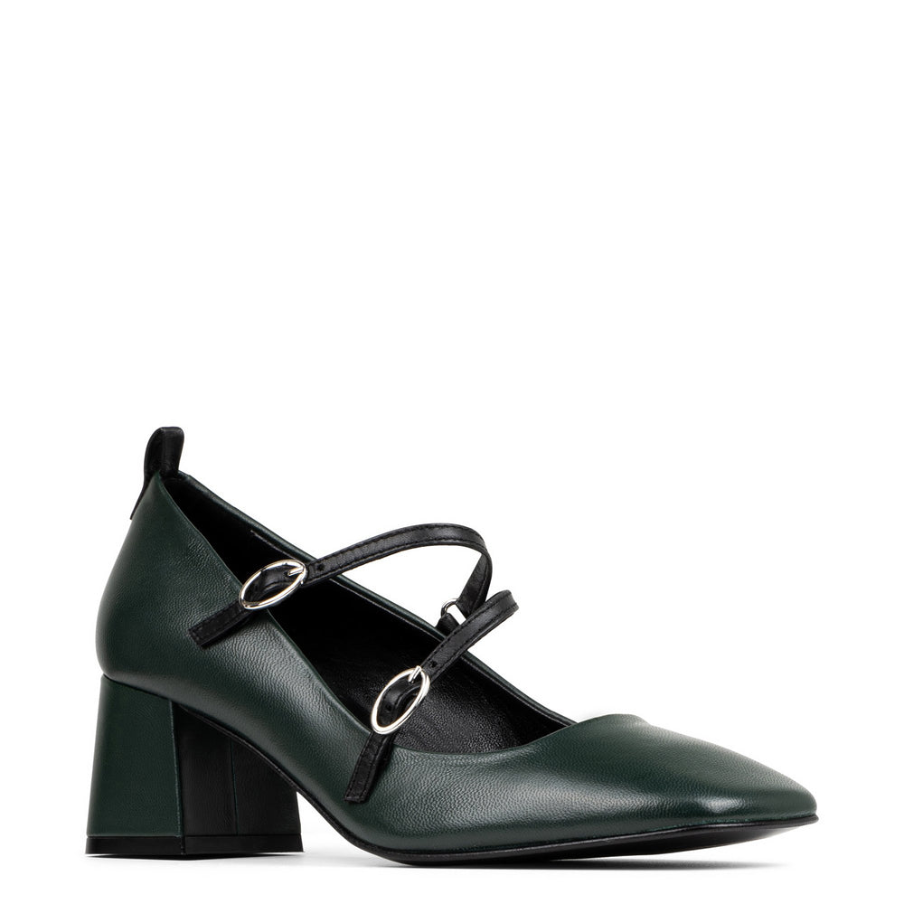 GAZZE - Green Black Multi | Donald Pliner Dress