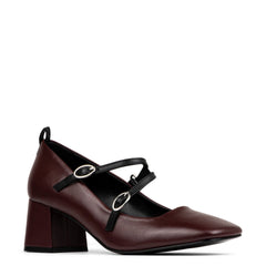 GAZZE - Wine Black Multi | Donald Pliner Dress