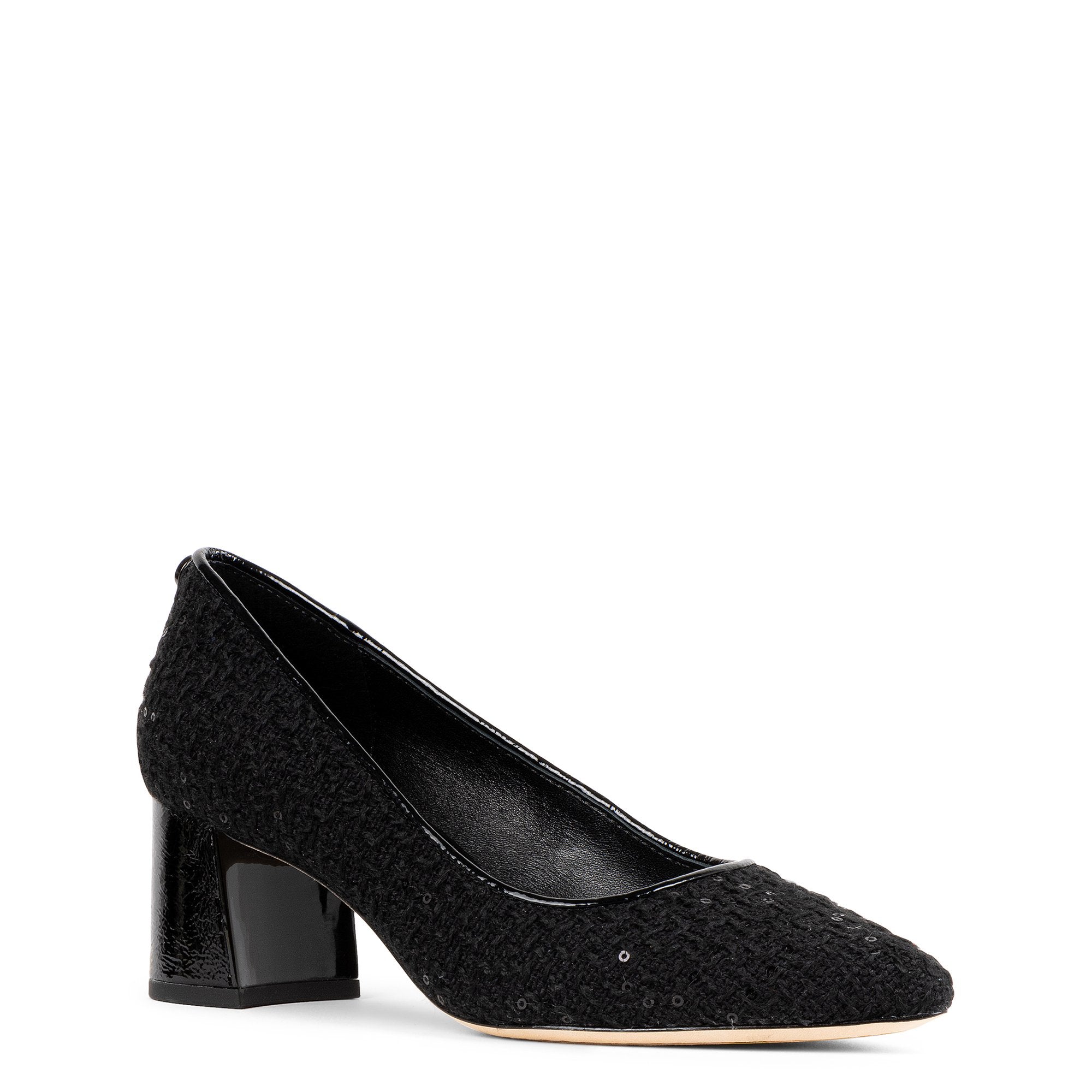 SUZETTE - Black Bouclé | Donald Pliner Dress