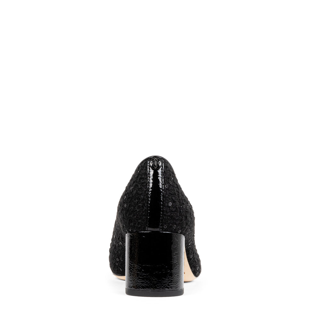 SUZETTE - Black Bouclé | Donald Pliner Dress