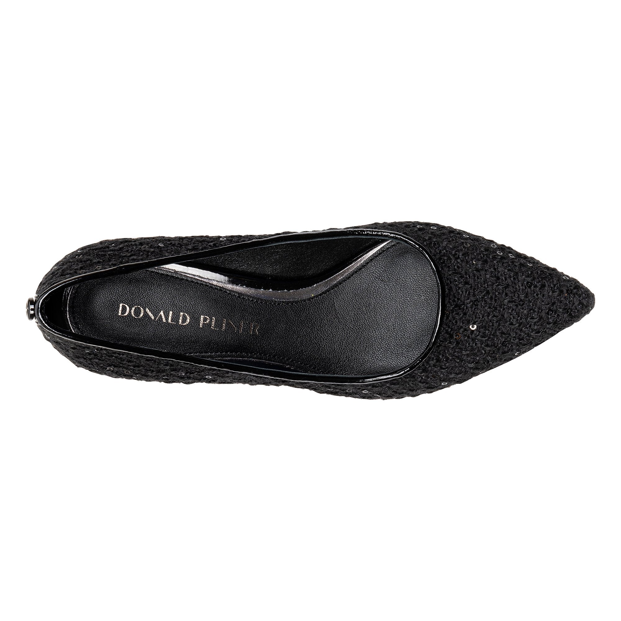 SUZETTE - Black Bouclé | Donald Pliner Dress