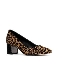 SUZETTE - Black Natural Leopard | Donald Pliner Dress