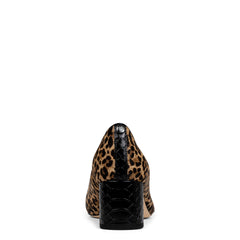 SUZETTE - Black Natural Leopard | Donald Pliner Dress