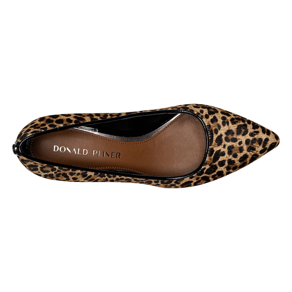 SUZETTE - Black Natural Leopard | Donald Pliner Dress