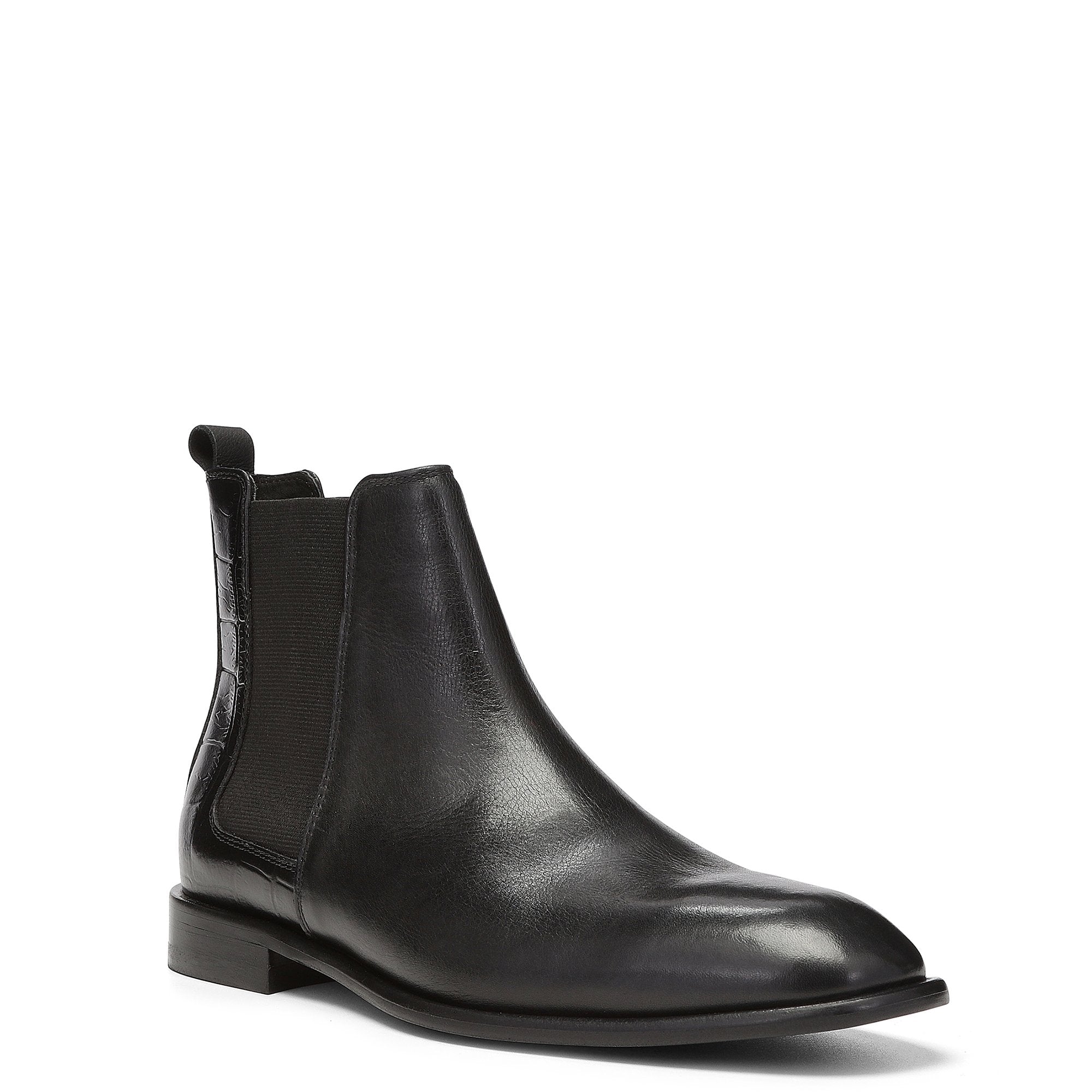 ROCCO - Black Leather | Donald Pliner Boot