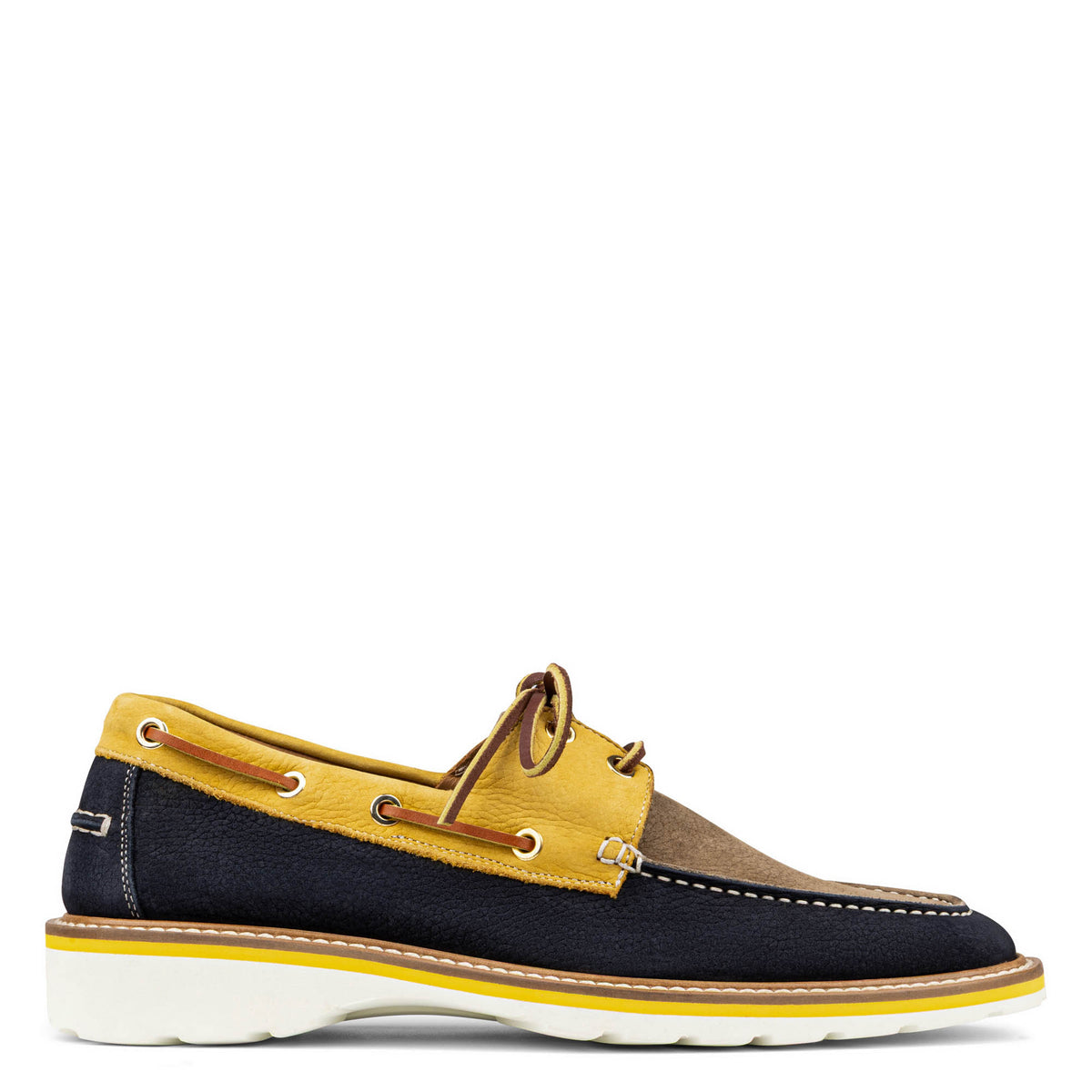 DEMPSEY - Navy Multi | Donald Pliner Casual