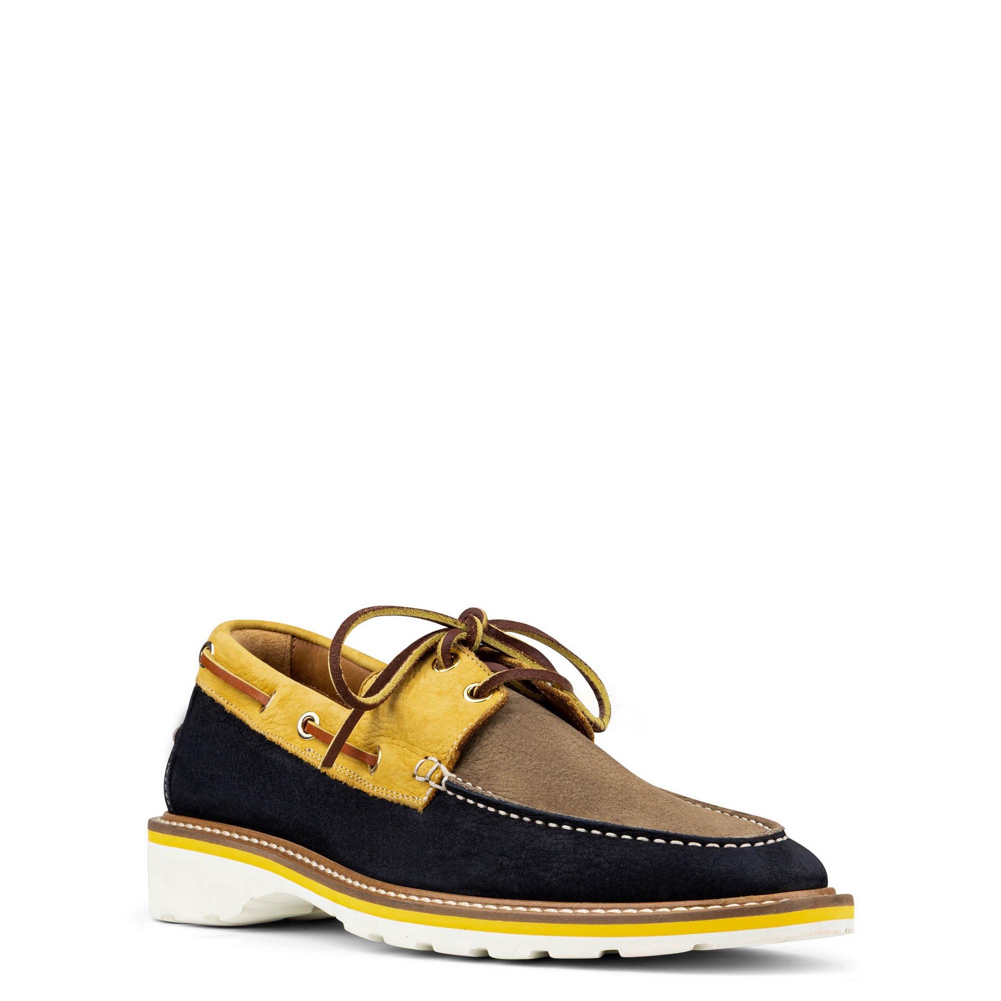 DEMPSEY - Navy Multi | Donald Pliner Casual